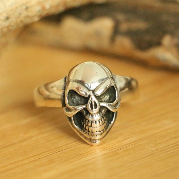 Grand Bazaar Jewelers Other - High Quality 925 Sterling Silver Skull Men's Rings